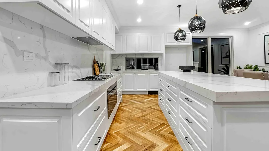 white wooden kitchen cabinet with sink